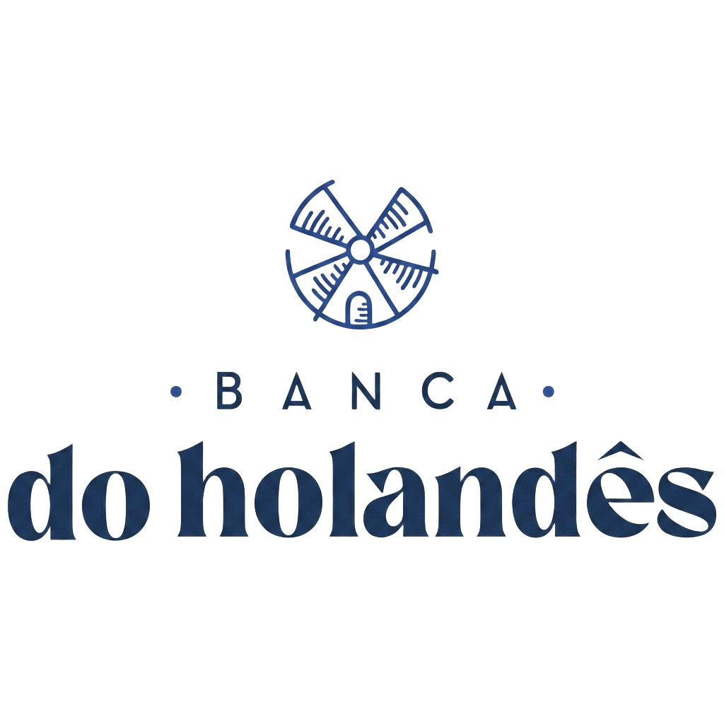 Logo Banca do Holandês, cliente William & Sons Coffee Co.